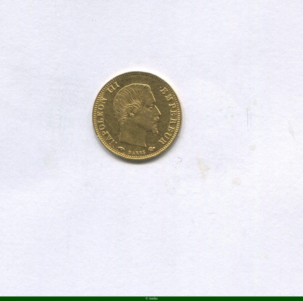 5 FRANCS OR NAP III T.N