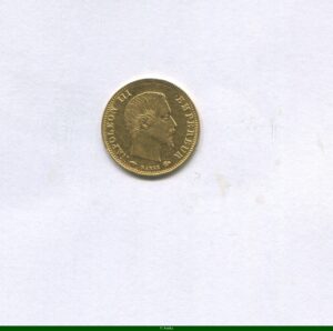 5 FRANCS OR NAP III T.N