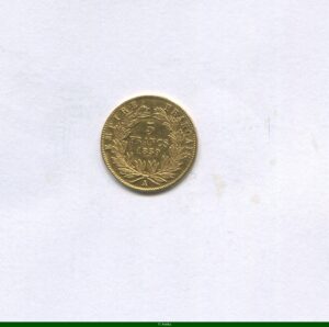 5 FRANCS OR NAP III T.N