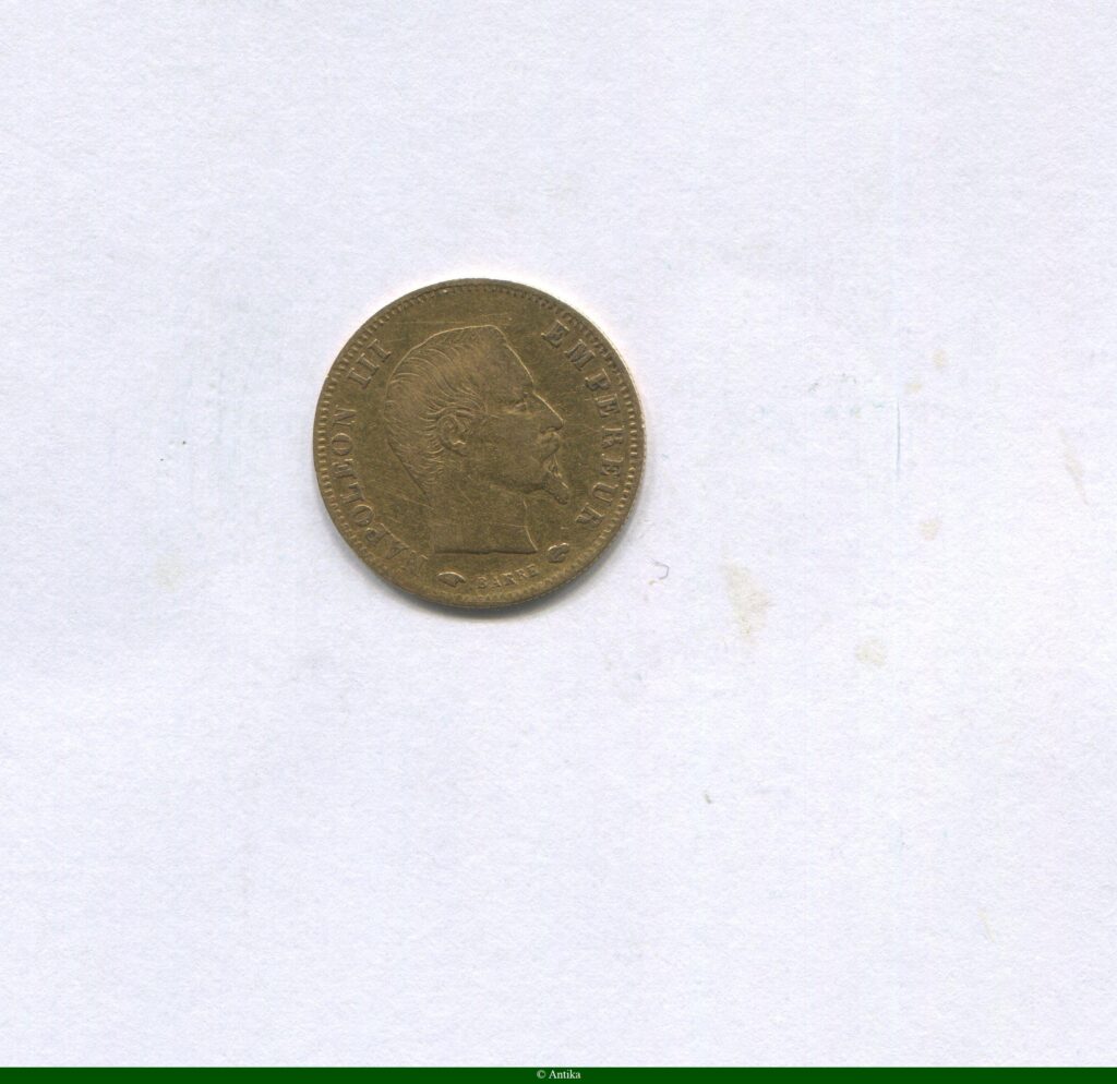 5 FRANCS OR NAP III T.N