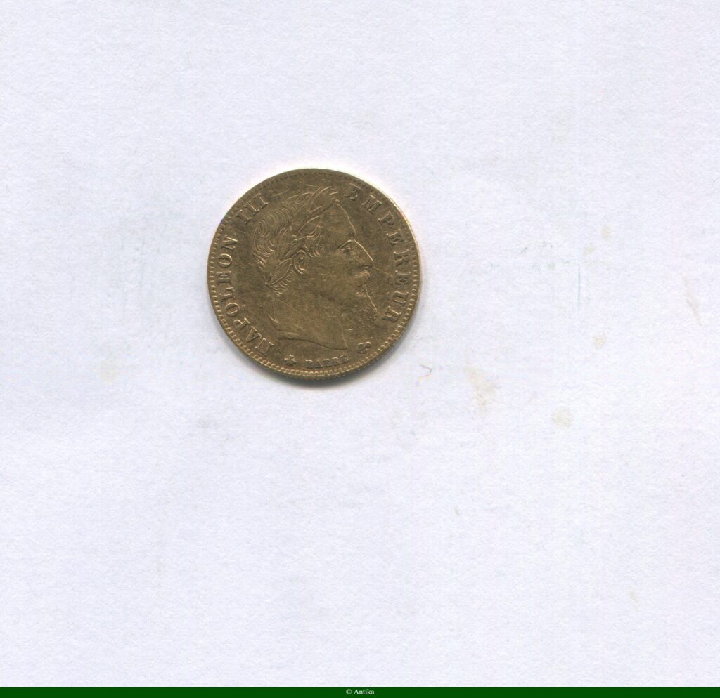 5 FRANCS OR NAP III T.L