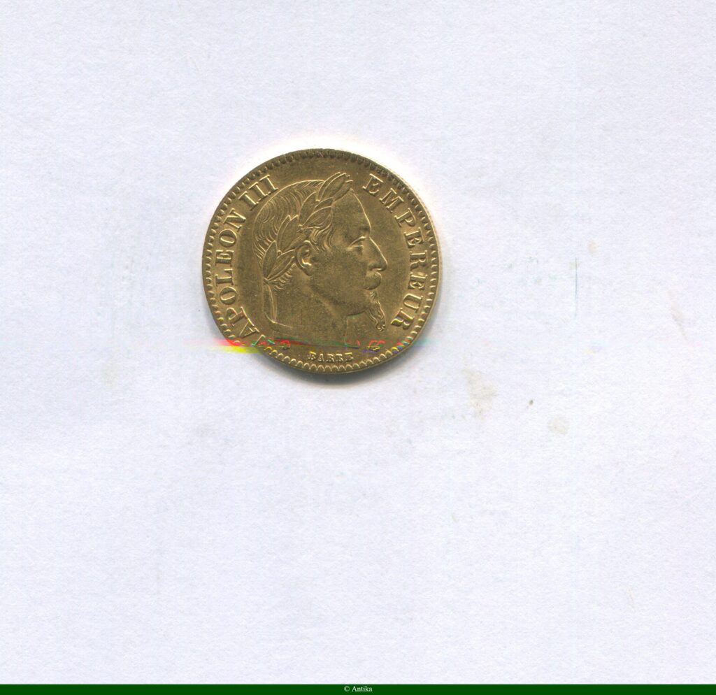 10 FRANCS OR NAP III T.L