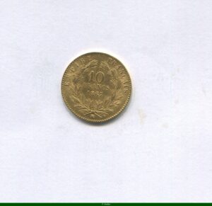 10 FRANCS OR NAP III T.L