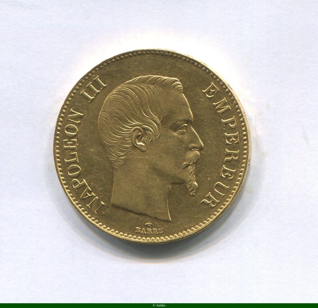 100 FRANCS OR NAP III T.N