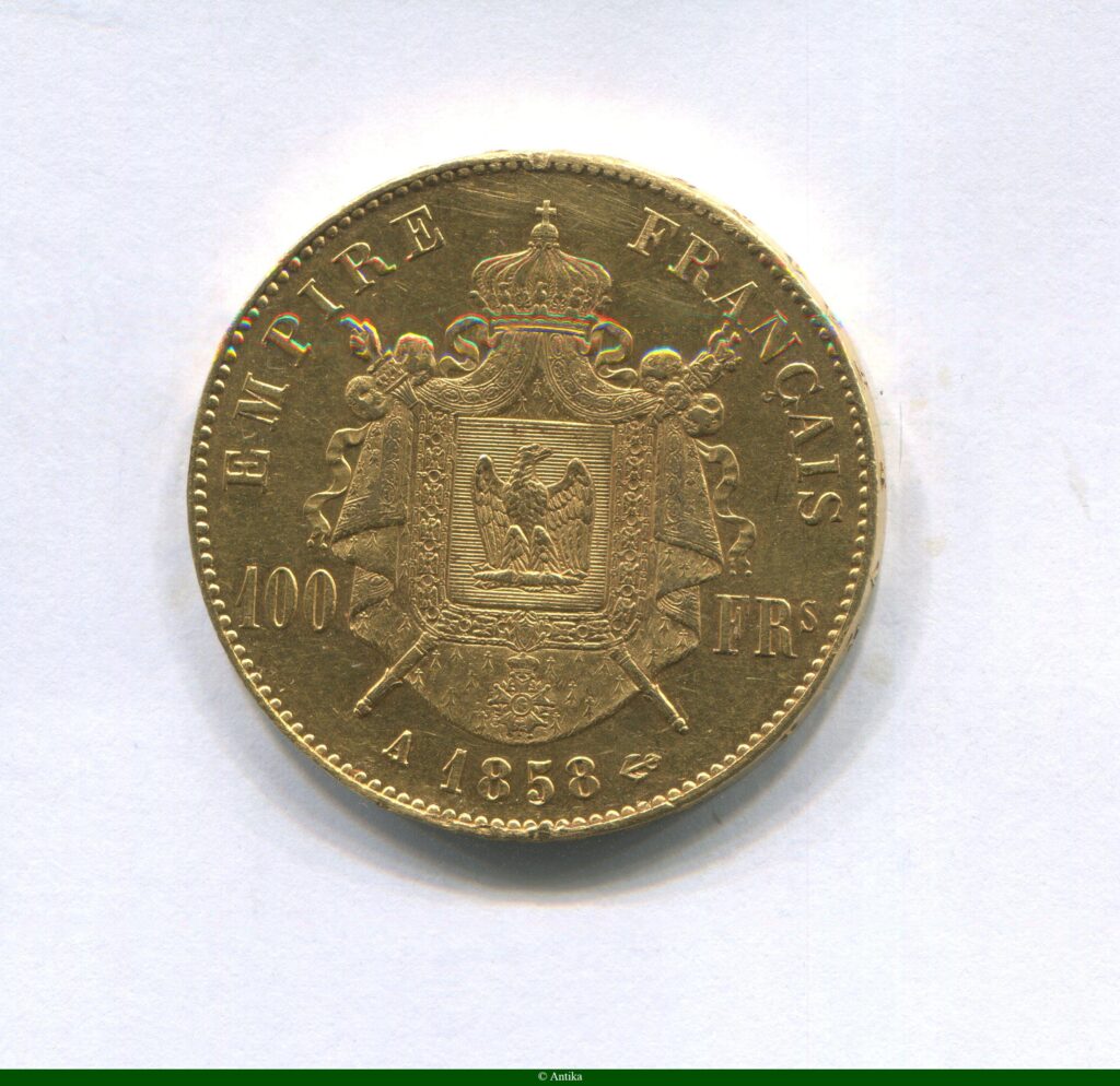 100 FRANCS OR NAP III T.N