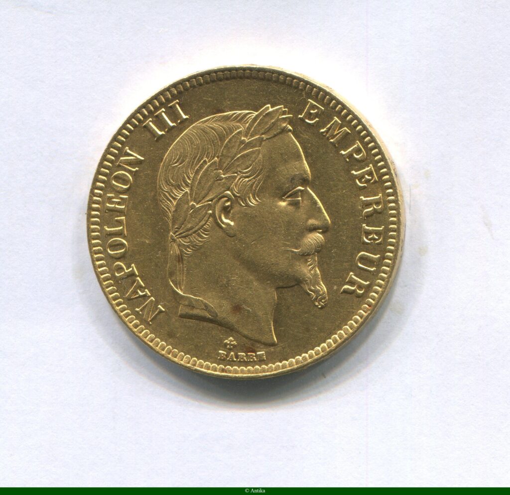 100 FRANCS OR NAP III T.L