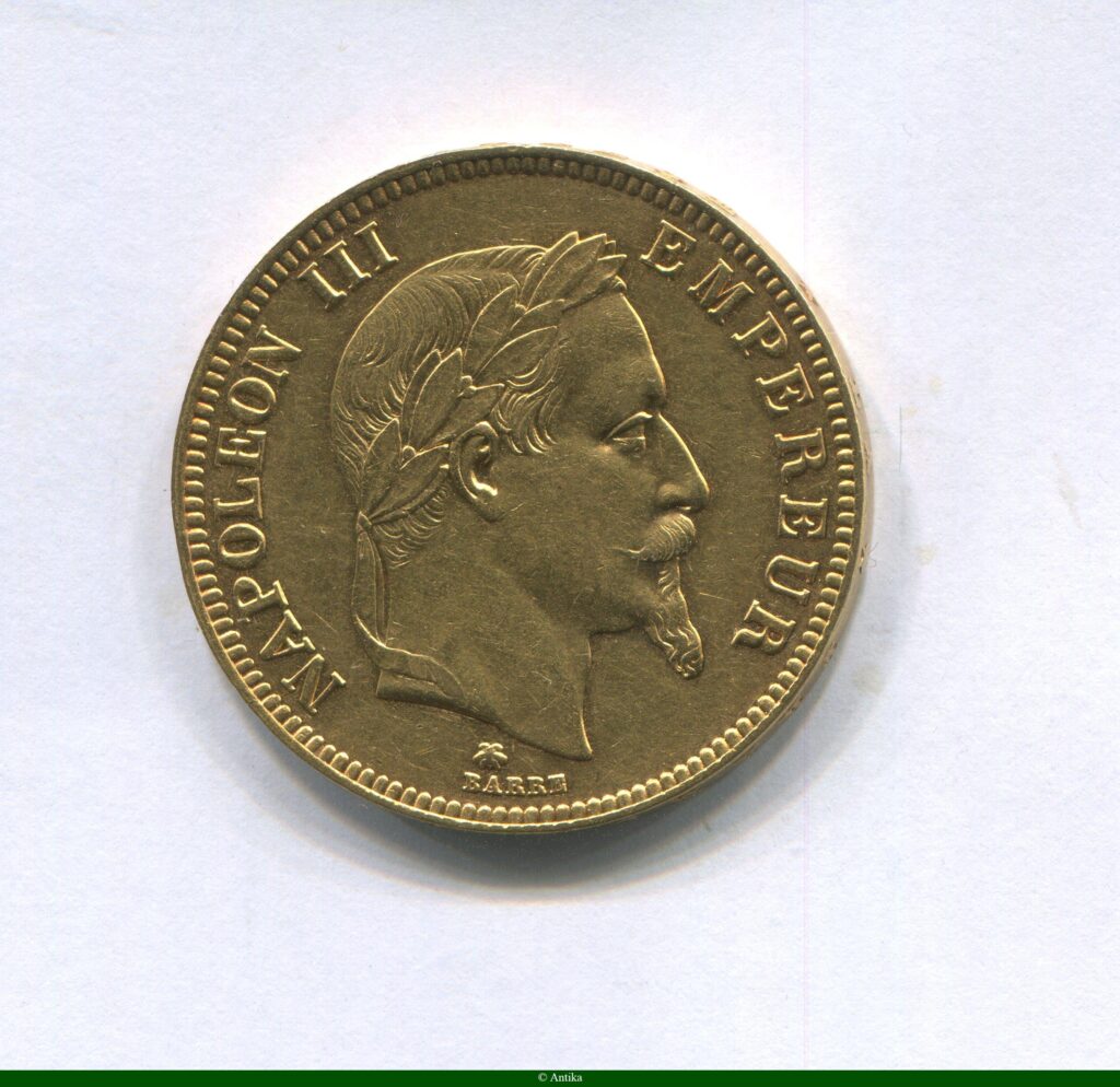 100 FRANCS OR NAP III T.L