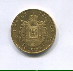 100 FRANCS OR NAP III T.L