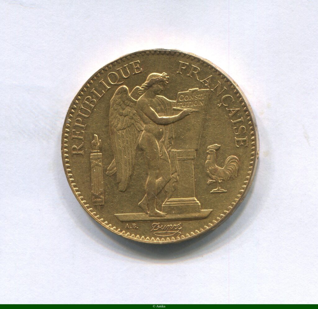 100 FRANCS OR GENIE