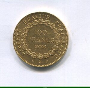 100 FRANCS OR GENIE