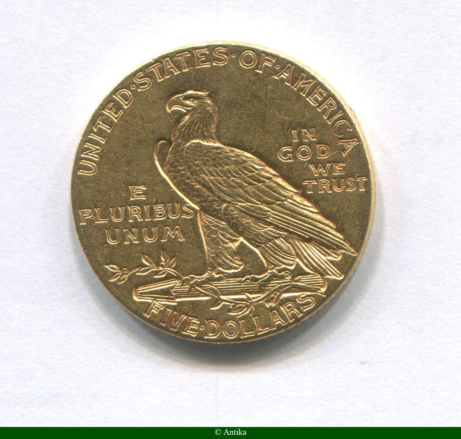 5 DOLLARS INDIEN 8,35 gr