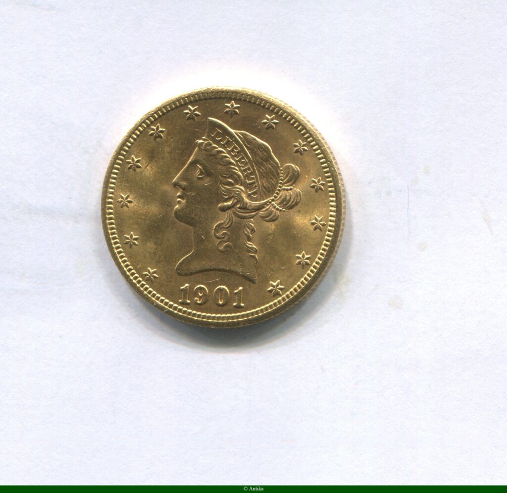 10 DOLLARS LIBERTY 16,70 gr Superbe Monnaie
