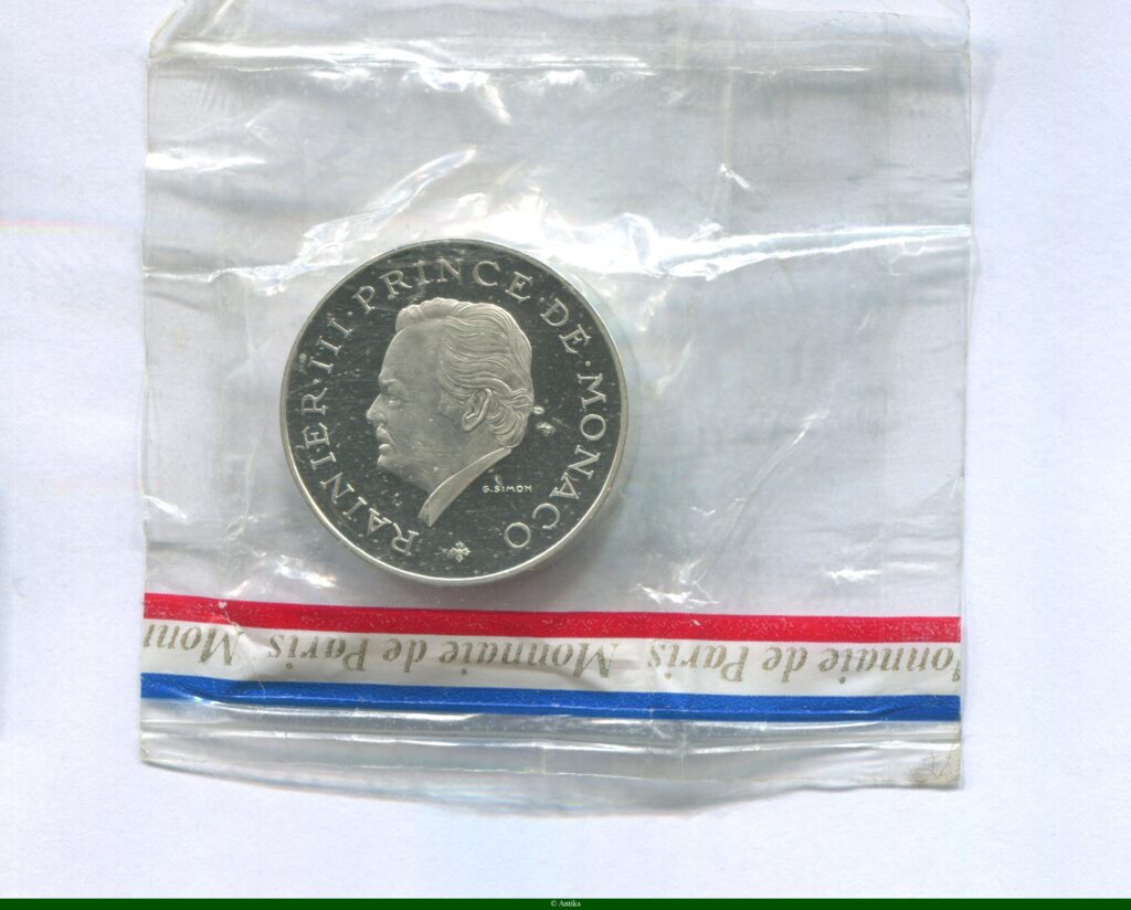 10 FRANCS RAINIER III 25 ème Anniv de Règne 1949-1974