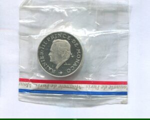 10 FRANCS RAINIER III 25 ème Anniv de Règne 1949-1974