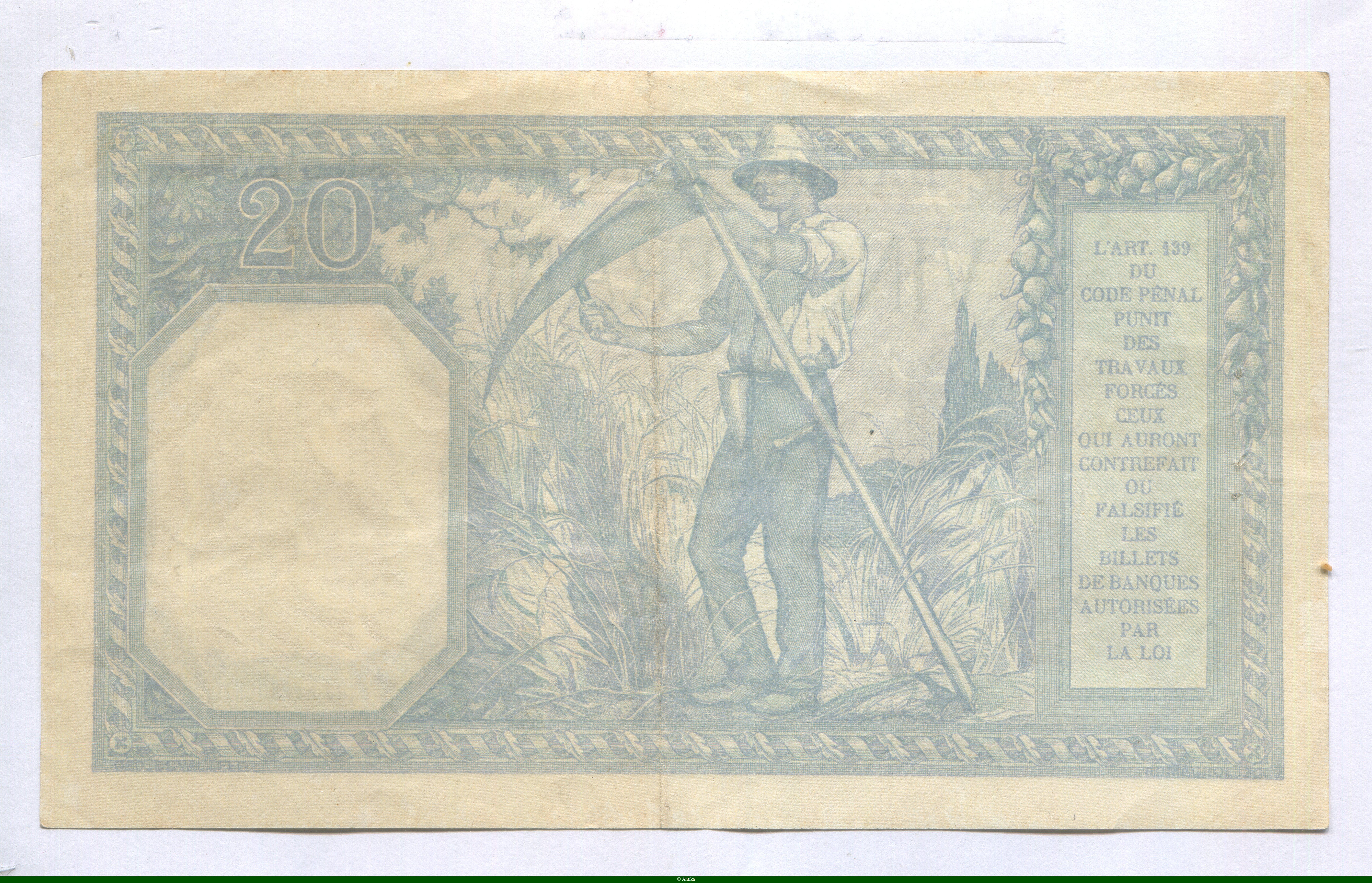 20 FRANCS BAYARD - Type1916