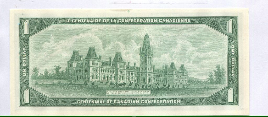 1 Dollar Elizabeth II & Batiment