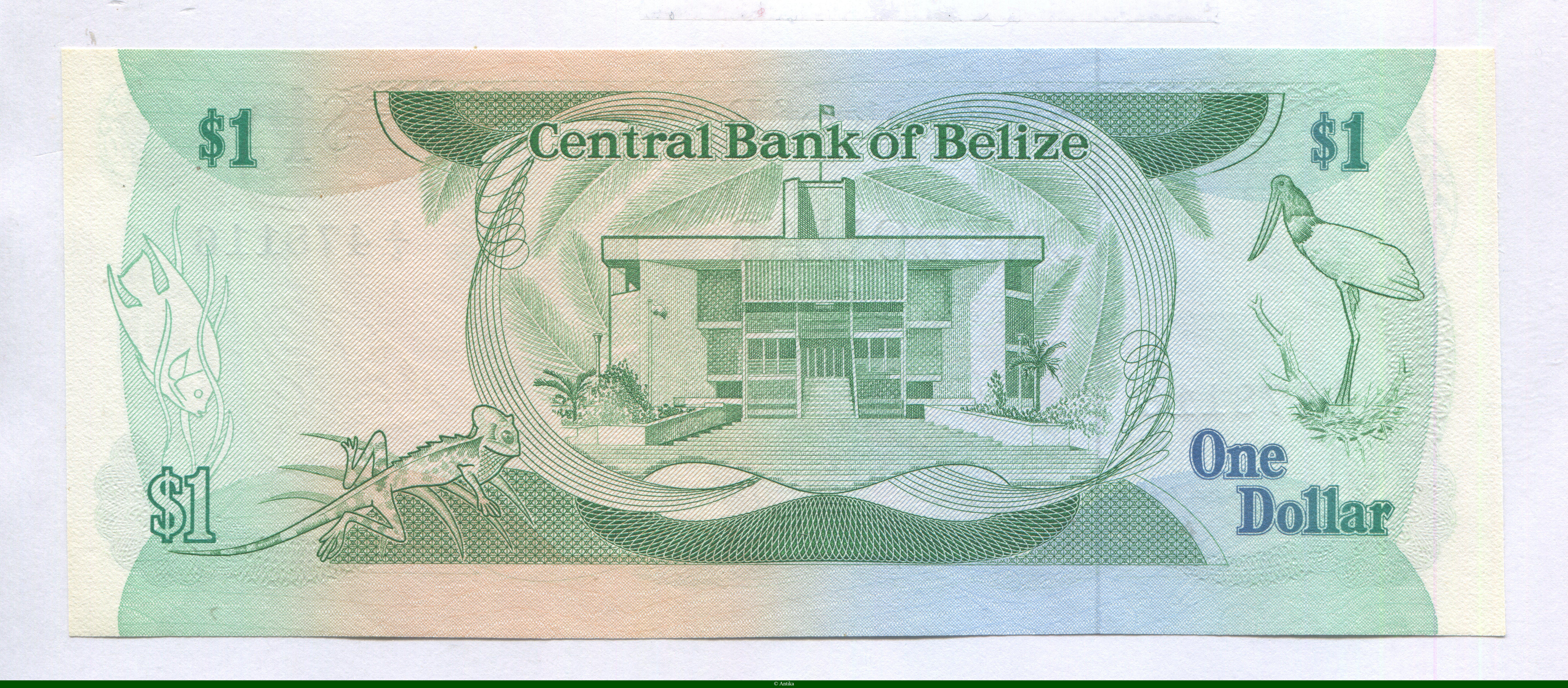 1 Dollar Elizabeth II & Batiment