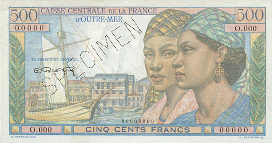 Billets des colonies et DOM-TOM